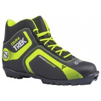 Лыжные ботинки TREK Omni1 черный (лого лайм неон) N