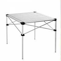 Стол складной (алюминий) 3961 Aluminium RollingTable (70Х70x69)
