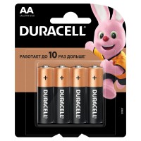 Батарейки Duracell AA пальчиковые