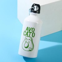 Бутылка алюминиевая с карабином Avocato 400 мл