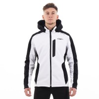 Куртка мужская с капюшоном Softshell Explorer 2.0 Black and White XL