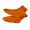 Туристические носки флисовые р.35 оранжевые