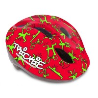 Шлем с сеточкой Trickie 151 Red/Grn детский/подр. 8отв. красно-зеленый 49-56см (10) 