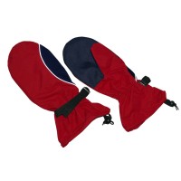 Рукавицы-верхонки (Over Glove) из мембранной ткани р. S красный / синий