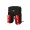 Велорюкзак (штаны) на багажник Пегас 80л черный/красный