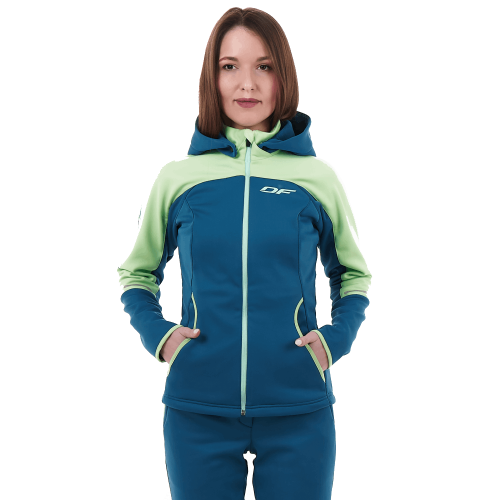 Куртка женская с капюшоном Softshell Explorer 2.0 Green Dragonfly М
