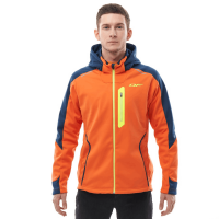Куртка мужская с капюшоном Softshell Explorer 2.0 Orange Ocean L