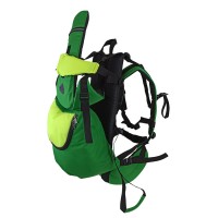 Бэмби рюкзак-переноска для детей зеленый / неон