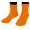 Туристические носки флисовые р.35 оранжевые