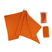 Полотенце туристическое  (50*100см) микрофибра оранжевое